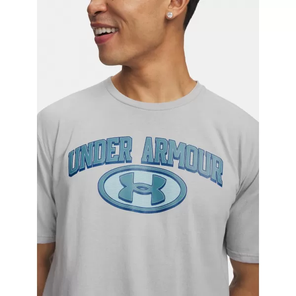  Мъжка тениска UNDER ARMOUR UA M WM LOCKER TAG SS 6012778-011 СИВО 