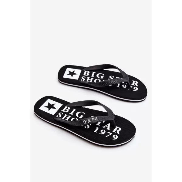  Мъжки джапанки BIG STAR LL174444 BLACK Big Star Shoes 