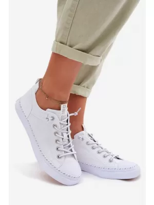 Дамски маратонки BIG STAR TT274388 WHITE Big Star Shoes