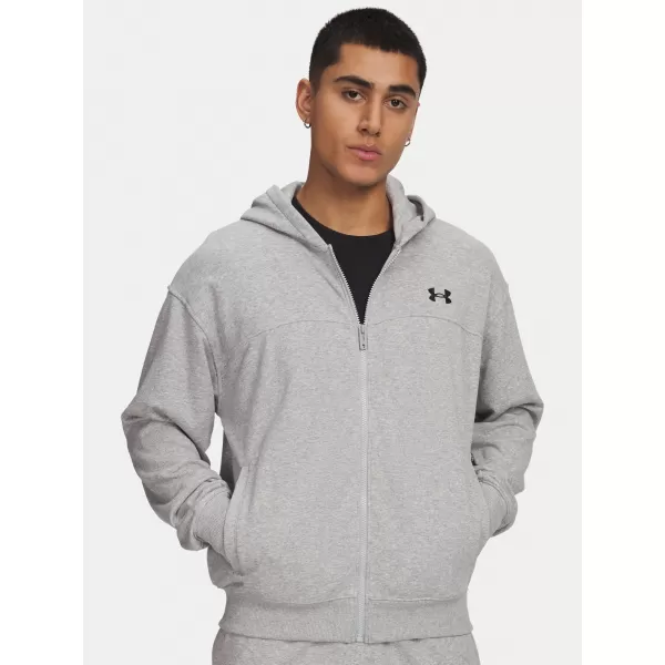  Мъжки суичър UNDER ARMOUR RIVAL LW FZ 6009346-011 СИВО 