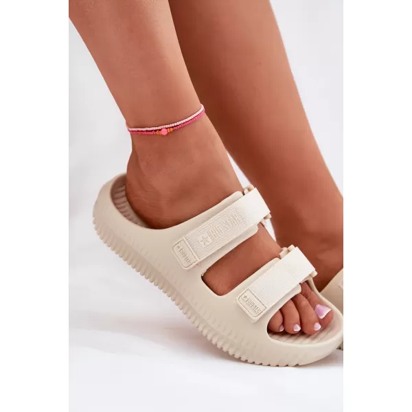  Дамски чехли BIG STAR RR274A529 BEIGE Big Star Shoes 
