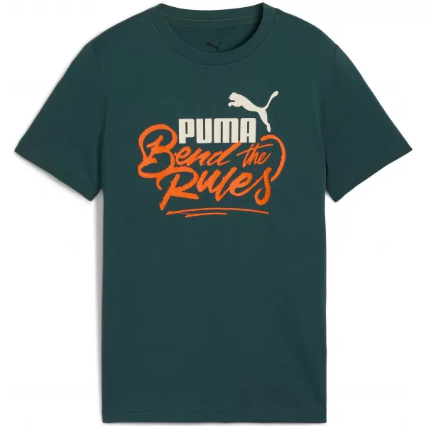  Детска тениска PUMA MID90S GRAPHIC TEE III 688472-75 ЗЕЛЕН ТЕРЕН 
