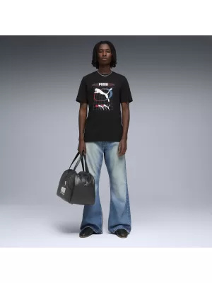 Мъжка тениска PUMA GRAPHIC TEE 691786_01 ПУМА ЧЕРНА