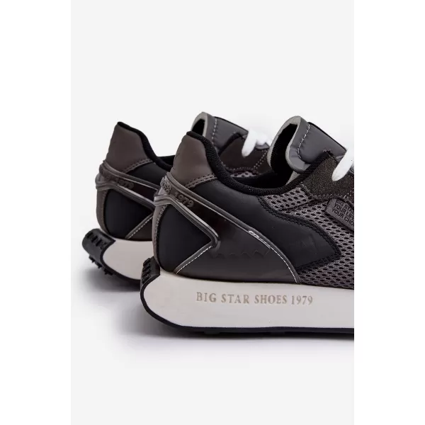  Мъжки кецове BIG STAR NN174347 BLACK Big Star Shoes 