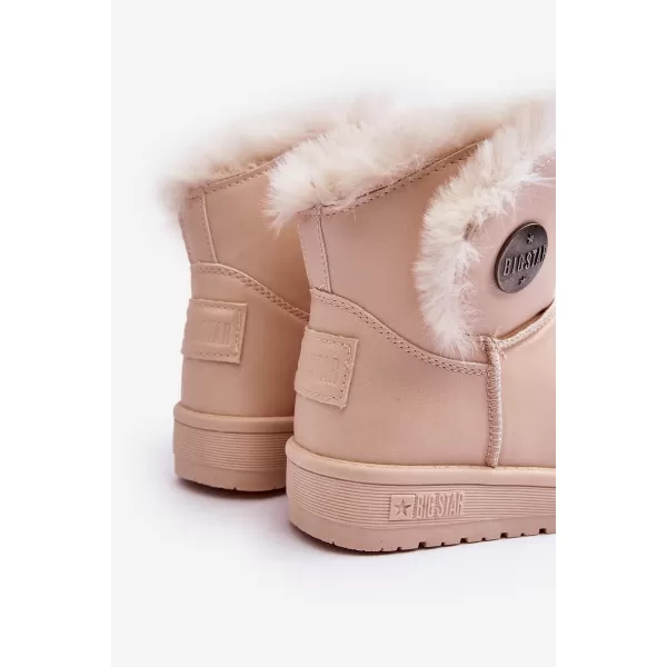  Детски зимни обувки BIG STAR MM374084 BEIGE Big Star Shoes 