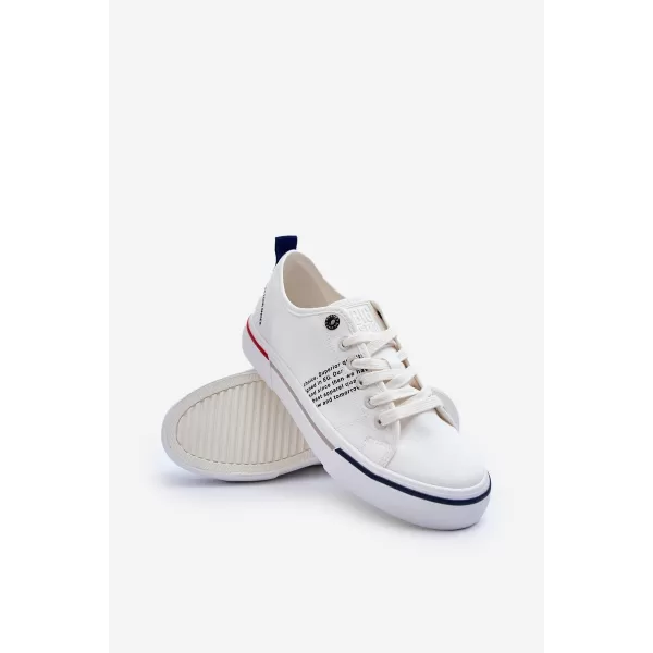  Мъжки кецове BIG STAR LL174204 WHITE Big Star Shoes 