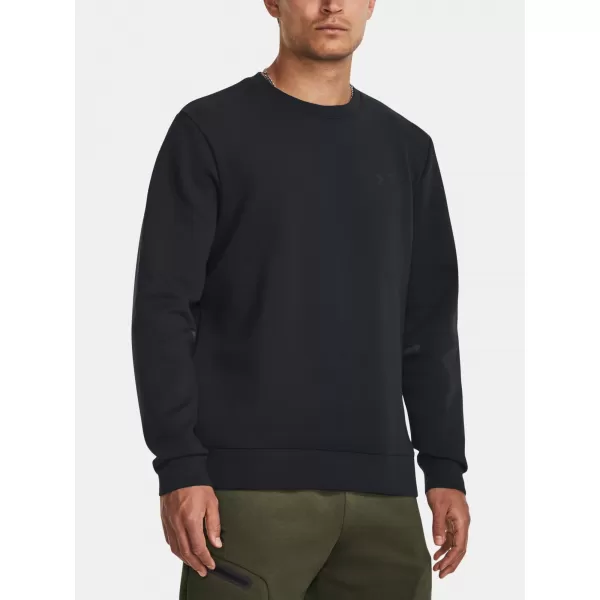  Мъжки суичър UNDER ARMOUR UA UNSTOPPABLE FLC CREW 1381688-001 ЧЕРЕН 