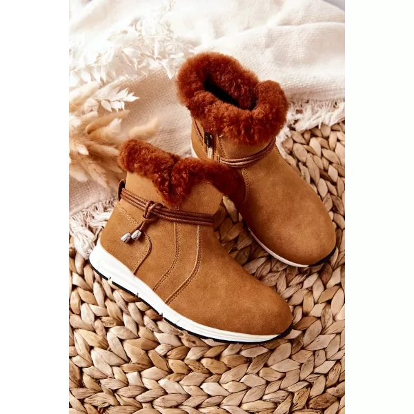  Детски ботуши за сняг BIG STAR BB374058BS CAMEL Big Star Shoes 