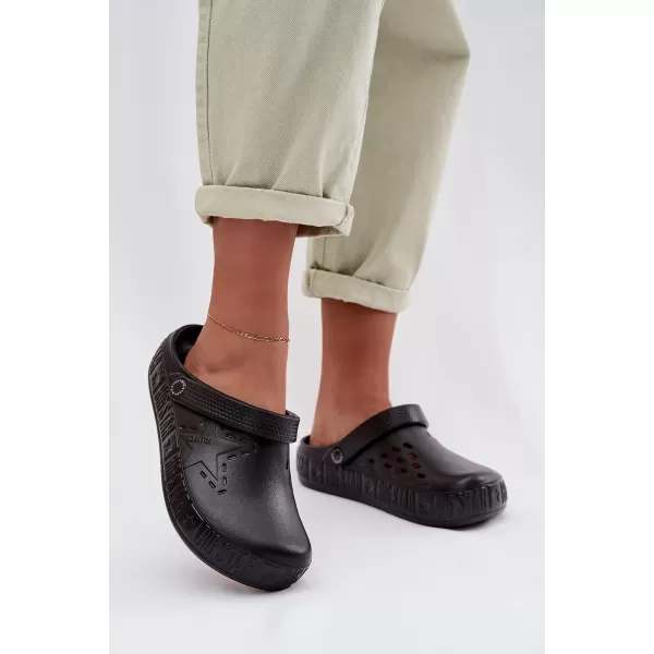  Дамски чехли BIG STAR TT274A084 BLACK Big Star Shoes 
