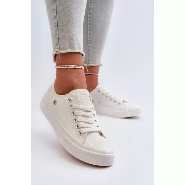  Дамски маратонки BIG STAR NN274285 WHITE Big Star Shoes 