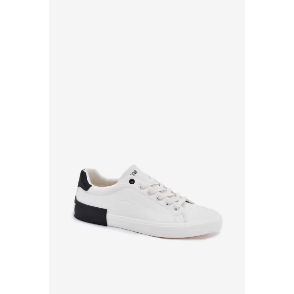  Мъжки кецове BIG STAR OO174018 WHITE Big Star Shoes 