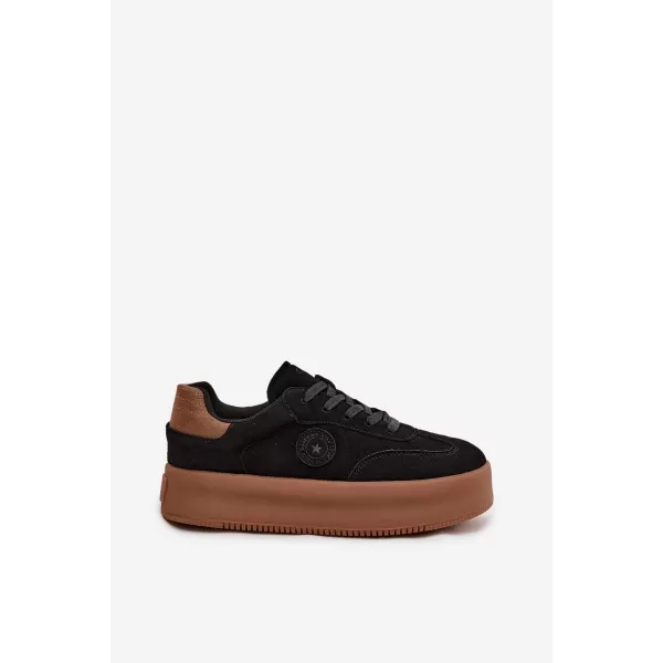  Дамски маратонки BIG STAR SS274761 BLACK Big Star Shoes 