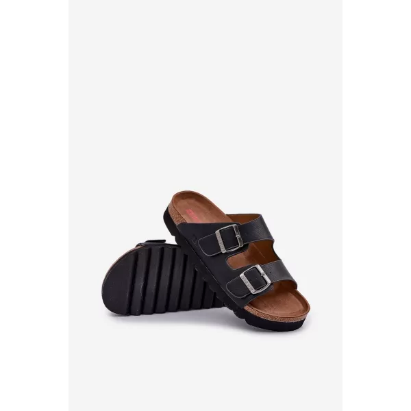 Мъжки чехли BIG STAR NN174531 BLACK Big Star Shoes 
