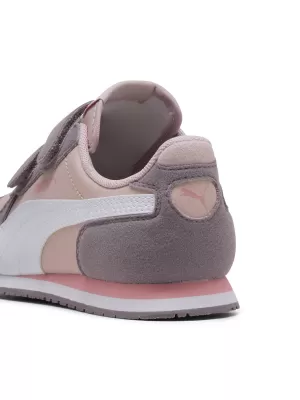 Детски обувки PUMA CABANA RACER SL 20 V PS 383730-22 ЛИЛАВА МЪГЛА/БЯЛО/КОНФИТЮР ОТ СЛИВИ