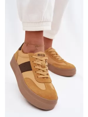 Дамски маратонки BIG STAR TT274166 YELLOW Big Star Shoes