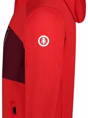 Мъжки суичър powerfleece NORDBLANC BRACKEN NBWFM8286 ЧЕРВЕНО