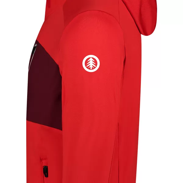  Мъжки суичър powerfleece NORDBLANC BRACKEN NBWFM8286 ЧЕРВЕНО 