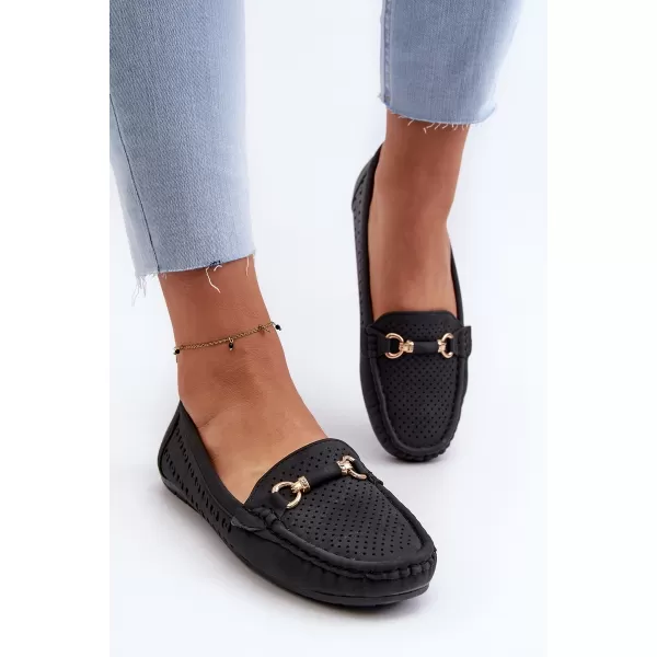  Дамски мокасини BOTO RASIRNA 31619 NERO 
