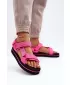 Дамски сандали LEE COOPER LCW-23-34-2613 ЧЕРНО/ФУКСИЯ