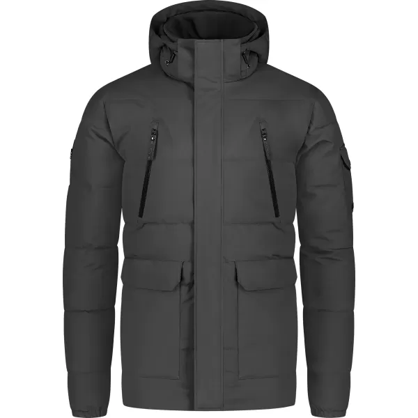  Мъжко зимно яке NORDBLANC FYRN NBWJM8257 СИВО 
