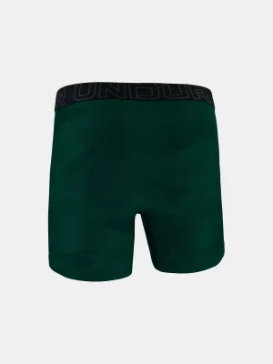 Мъжки боксерки UNDER ARMOUR UA PERFORMANCE TECH - PRINT 6IN - 1PK 1383875-338 ЗЕЛЕНО