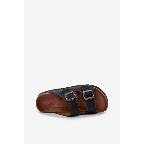  Мъжки чехли BIG STAR NN174531 BLACK Big Star Shoes 