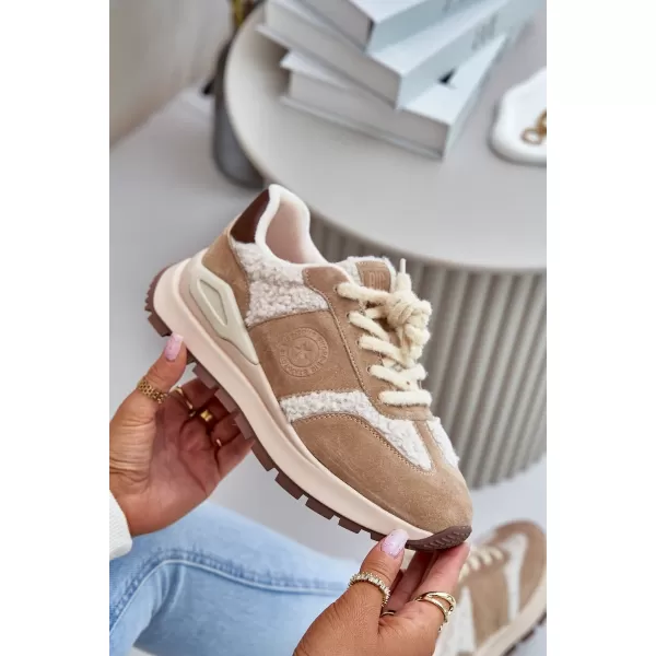  Дамски обувки BIG STAR OO274A317 BEIGE Big Star Shoes 