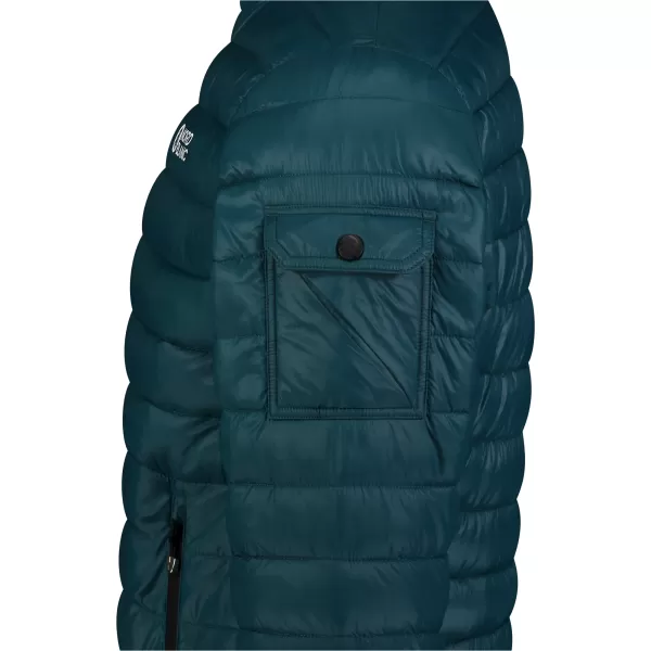  Мъжко ватирано яке NORDBLANC BURROW NBWJM8261 ТЪМНО ЗЕЛЕНО 