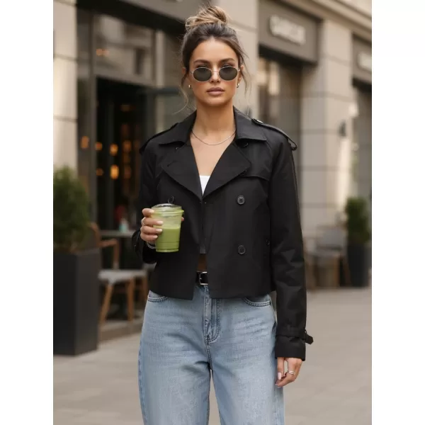  Дамско палто DSTREET NY0770 ЧЕРЕН 
