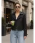 Дамско палто DSTREET NY0770 ЧЕРЕН