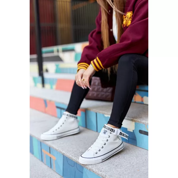  Дамски маратонки BIG STAR GG274027 WHITE Big Star Shoes 