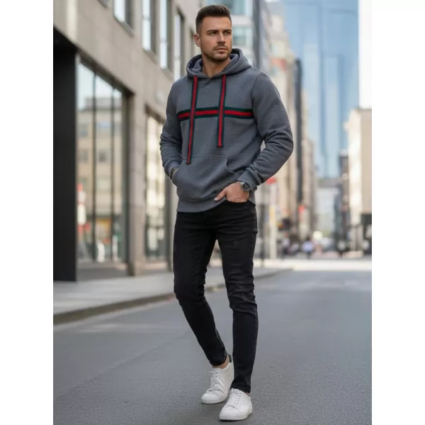  Мъжки суичър DSTREET BX5937 СИВО 