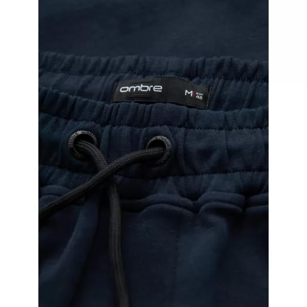  Мъжки спортен панталон OMBRE OM-PASK-0281 ТЪМНО СИНЬО 