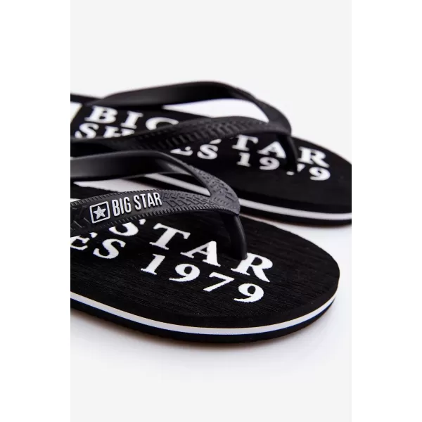  Мъжки джапанки BIG STAR LL174444 BLACK Big Star Shoes 