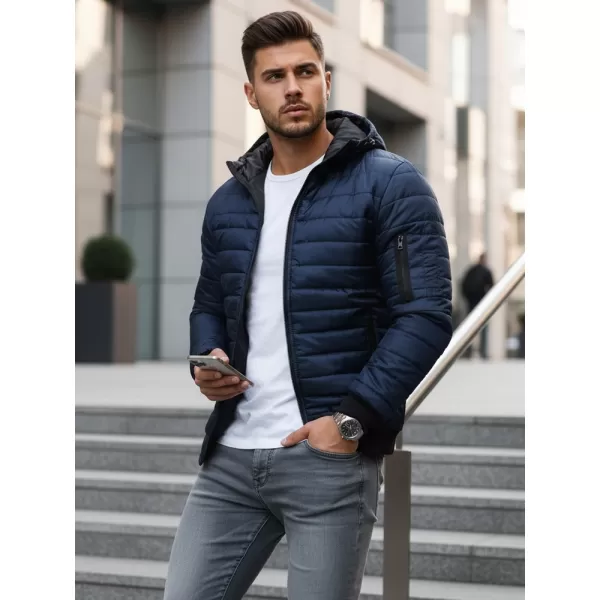  Мъжко яке DSTREET TX2228 ТЪМНО СИНЬО 