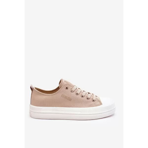  Дамски маратонки BIG STAR LL274969 BEIGE Big Star Shoes 