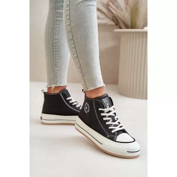  Дамски маратонки BIG STAR OO274062 BLACK Big Star Shoes 