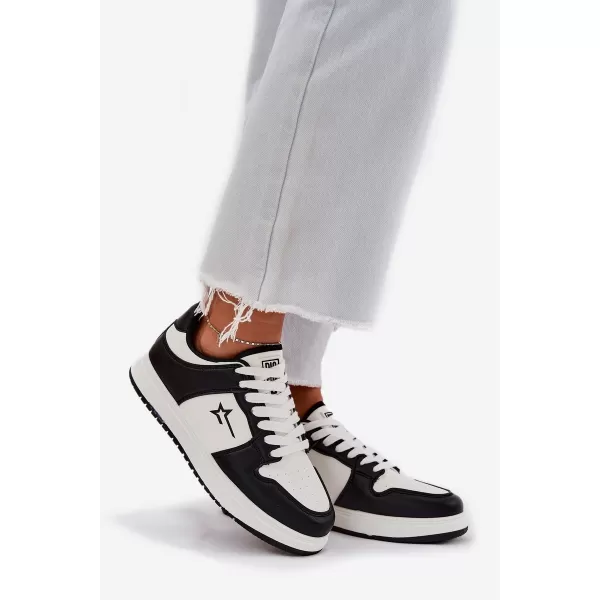  Дамски маратонки BIG STAR RR274A240 BLACK/WHITE Big Star Shoes 
