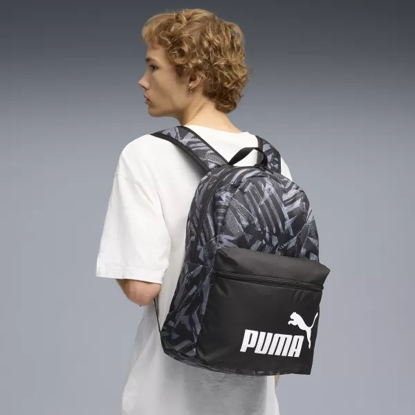  Раница PUMA PHASE AOP BACKPACK 091169_05 PUMA BLACK/GRAPHIC AOP 
