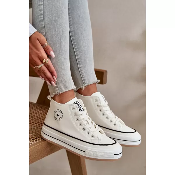  Дамски маратонки BIG STAR OO274061 WHITE Big Star Shoes 