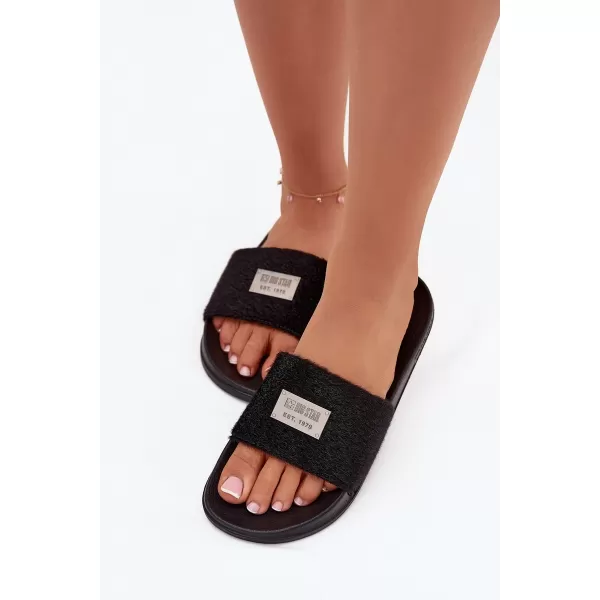  Дамски чехли BIG STAR SS274716 BLACK Big Star Shoes 