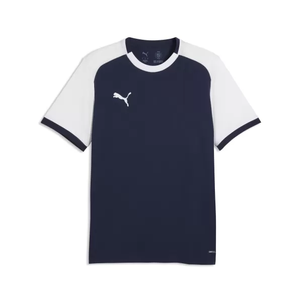  Мъжка функционална тениска PUMA TEAMLIGA26 MATCHDAY JERSEY 706544_06 PUMA NAVY/PUMA БЯЛО 