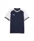 Мъжка функционална тениска PUMA TEAMLIGA26 MATCHDAY JERSEY 706544_06 PUMA NAVY/PUMA БЯЛО