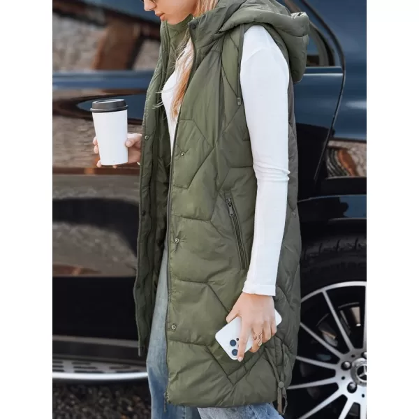  Дамско палто DSTREET TY5264 ЗЕЛЕНО 