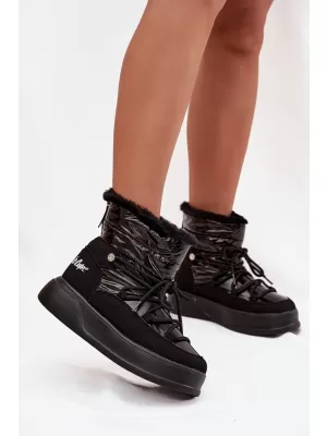 Дамски зимни боти LEE COOPER LCJ-25-3-3814 ЧЕРЕН