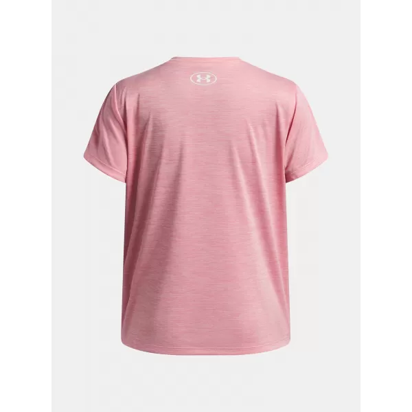  Тениска за момиче UNDER ARMOUR TECH TWIST WDMK LOGO SS 6007134-600 РОЗОВО 