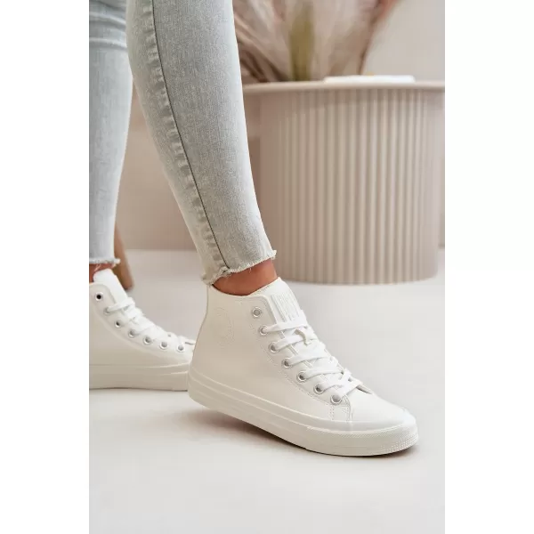  Дамски маратонки BIG STAR OO274932 WHITE Big Star Shoes 