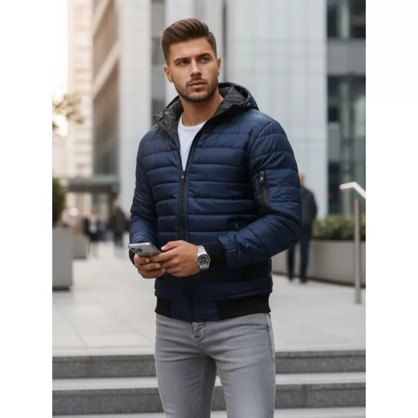  Мъжко яке DSTREET TX2228 ТЪМНО СИНЬО 