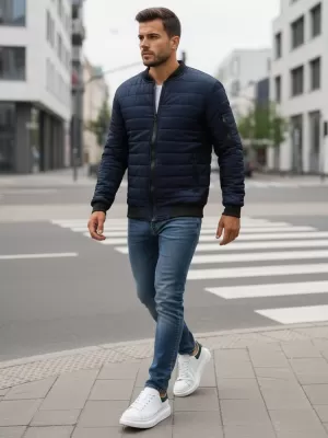 Мъжко яке DSTREET TX2205 ТЪМНО СИНЬО
