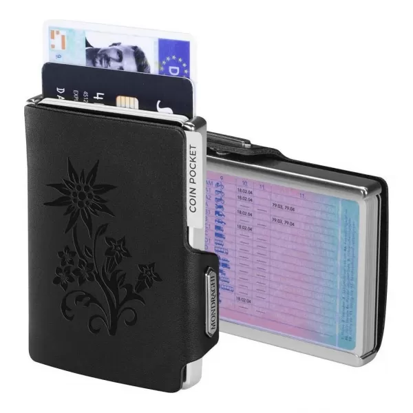  Портфейл MONDRAGHI Silhouette Edelweiss ЧЕРЕН 